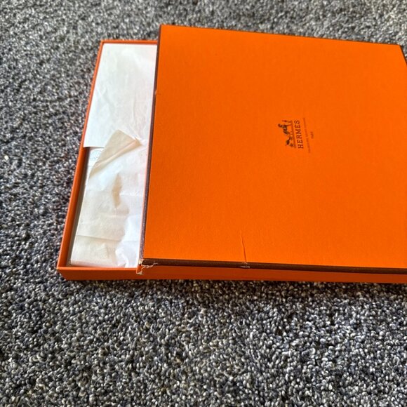 Hermes Scarf Carré 90 Atlantic Ocean Encounter Silk Blue Seabed Fish - Picture 8 of 8